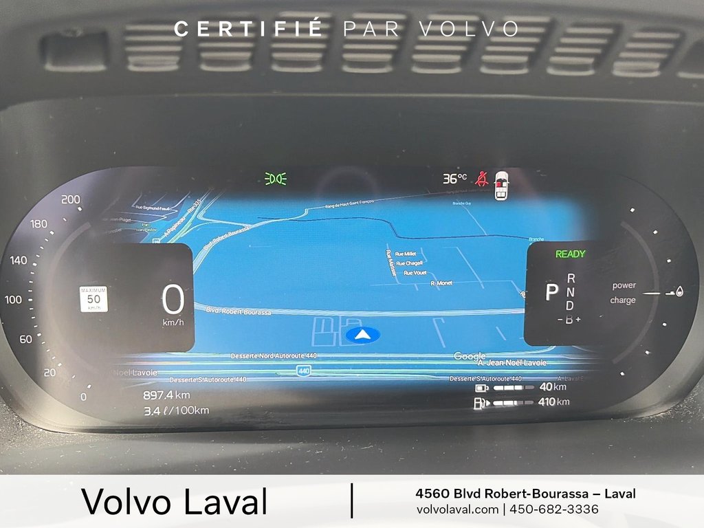 Volvo XC90 Recharge Plus Bright Theme 2023 à Laval, Québec - 13 - w1024h768px