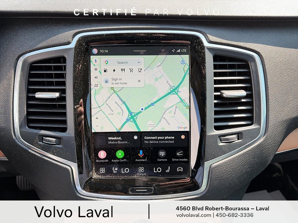 2024 Volvo XC90 Recharge Core Bright Theme in Laval, Quebec - 12 - w1024h768px