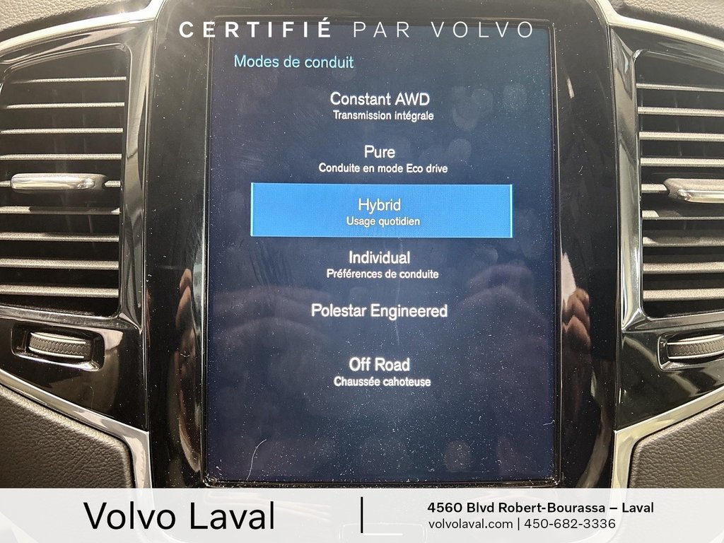 2020 Volvo XC90 T8 eAWD Inscription in Laval, Quebec - 16 - w1024h768px