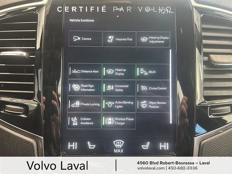 2021 Volvo XC90 T8 eAWD Inscription Expression in Laval, Quebec - 15 - w1024h768px