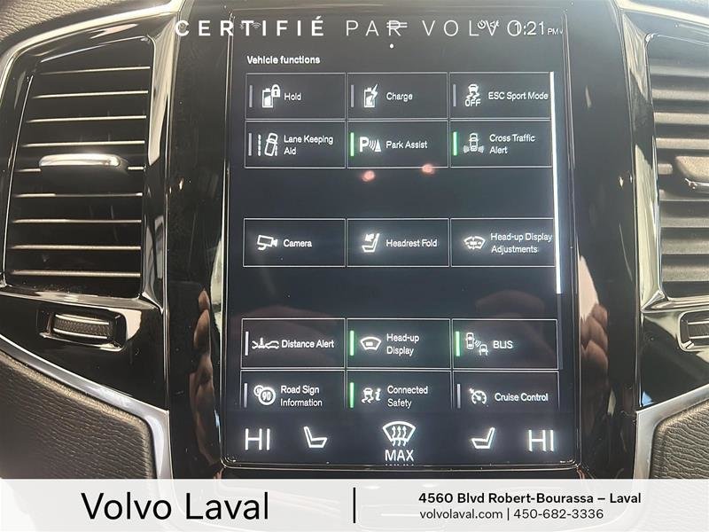 2021 Volvo XC90 T8 eAWD Inscription Expression in Laval, Quebec - 13 - w1024h768px