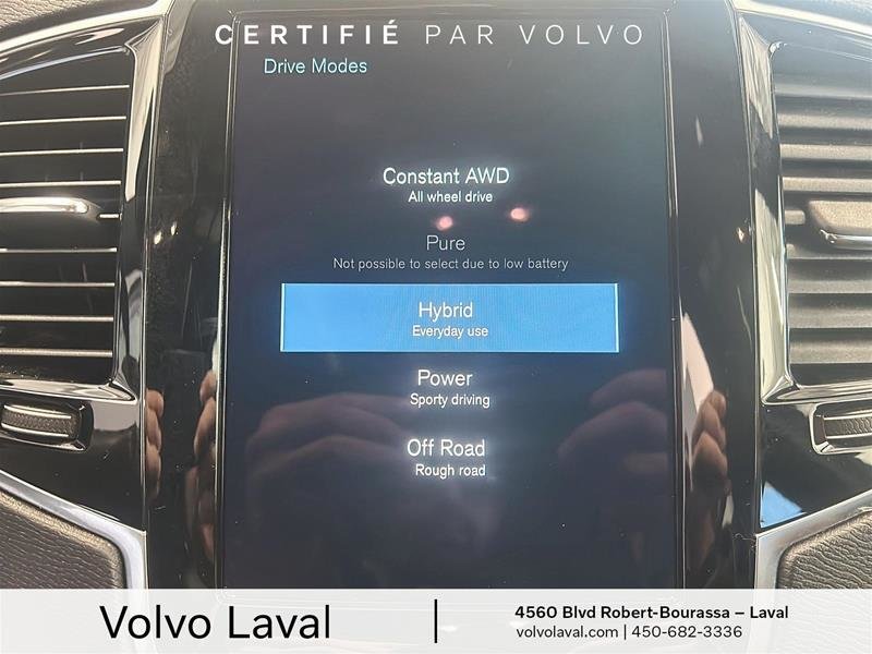 2021 Volvo XC90 T8 eAWD Inscription Expression in Laval, Quebec - 12 - w1024h768px