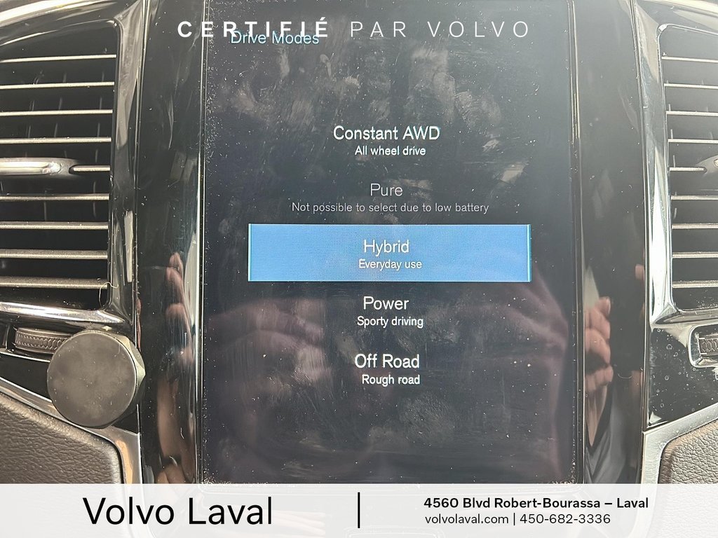 Volvo XC90 T8 eAWD Inscription 2021 à Laval, Québec - 19 - w1024h768px