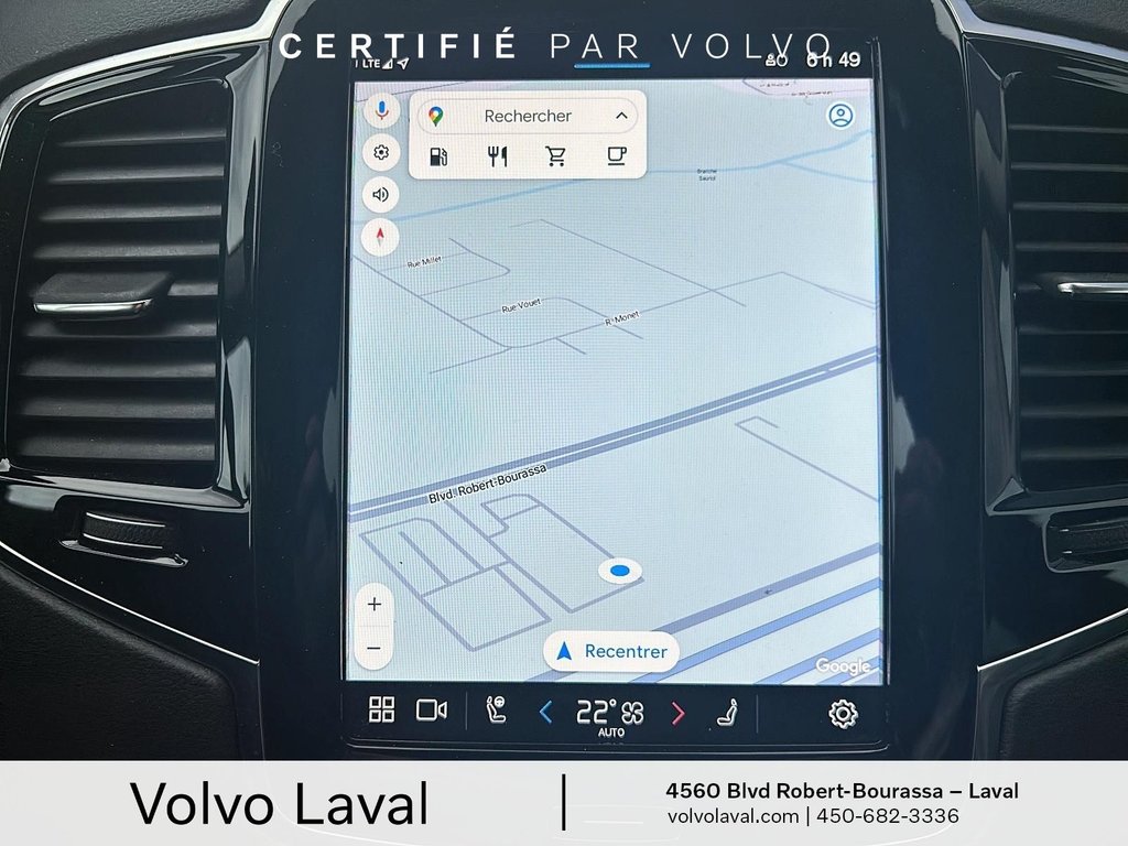 Volvo XC90 Ultimate Bright Theme 2023 à Laval, Québec - 12 - w1024h768px