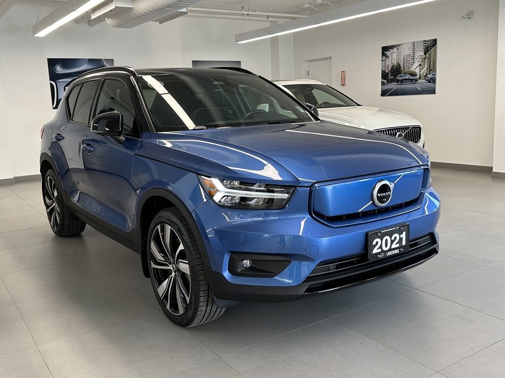 2021 Volvo XC40 Recharge Pure Electric P8 in Ajax, Ontario at Volvo Cars Lakeridge - 4 - w1024h768px