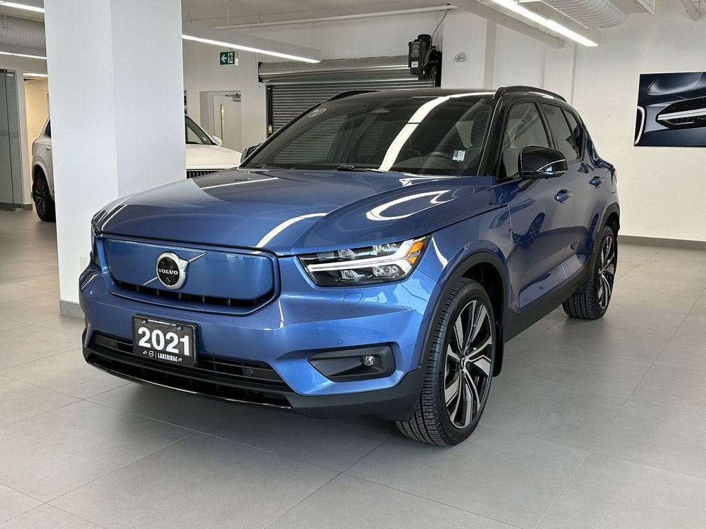 2021 Volvo XC40 Recharge Pure Electric P8 in Ajax, Ontario at Volvo Cars Lakeridge - 1 - w1024h768px