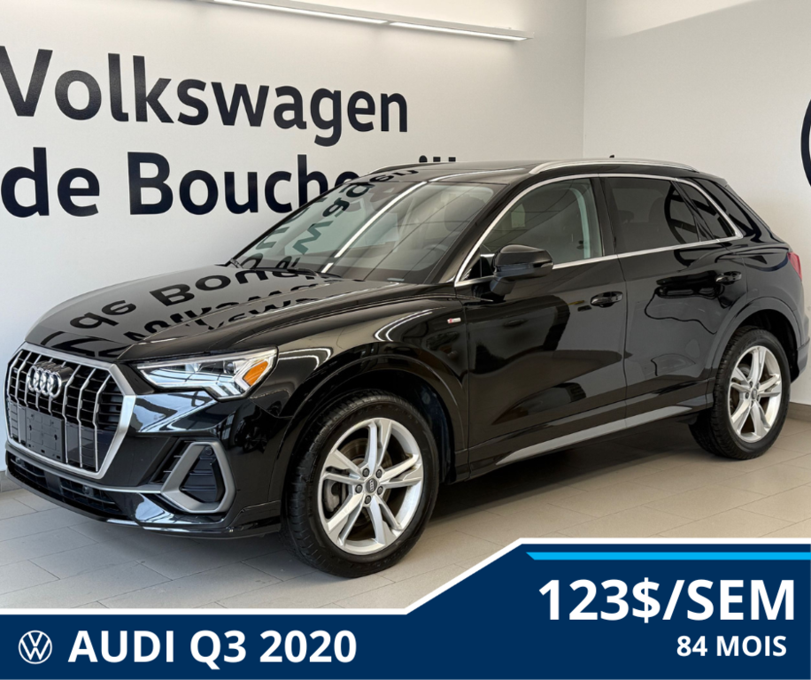 2020 Audi Q3 Progressiv in Boucherville, Quebec - 1 - w1024h768px