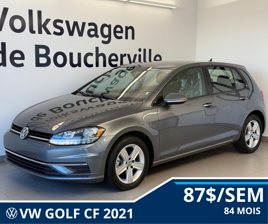 Volkswagen Golf COMFORTLINE 2021 à Boucherville, Québec - 1 - w1024h768px