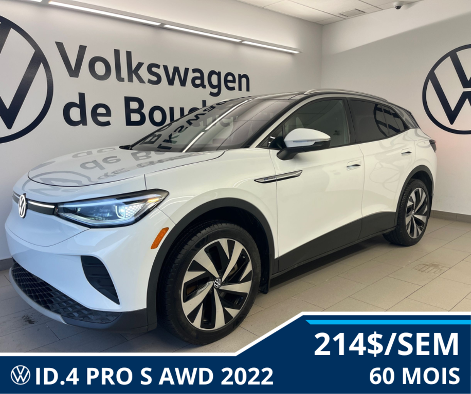 Volkswagen ID4 PRO S AWD 2022 à Boucherville, Québec - 1 - w1024h768px