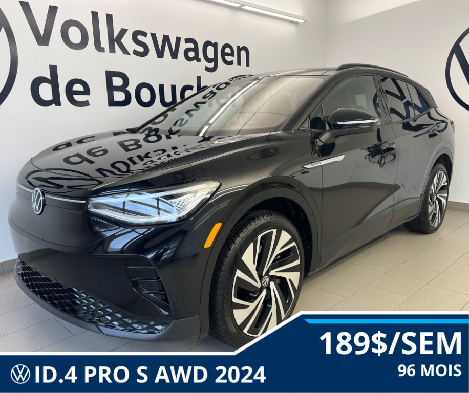 2024 Volkswagen ID4 PRO S AWD in Boucherville, Quebec - 1 - w1024h768px