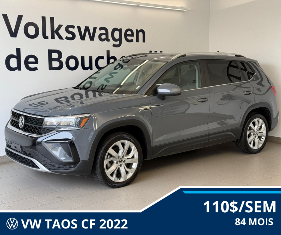 Volkswagen Taos Comfortline 2022 à Boucherville, Québec - 1 - w1024h768px