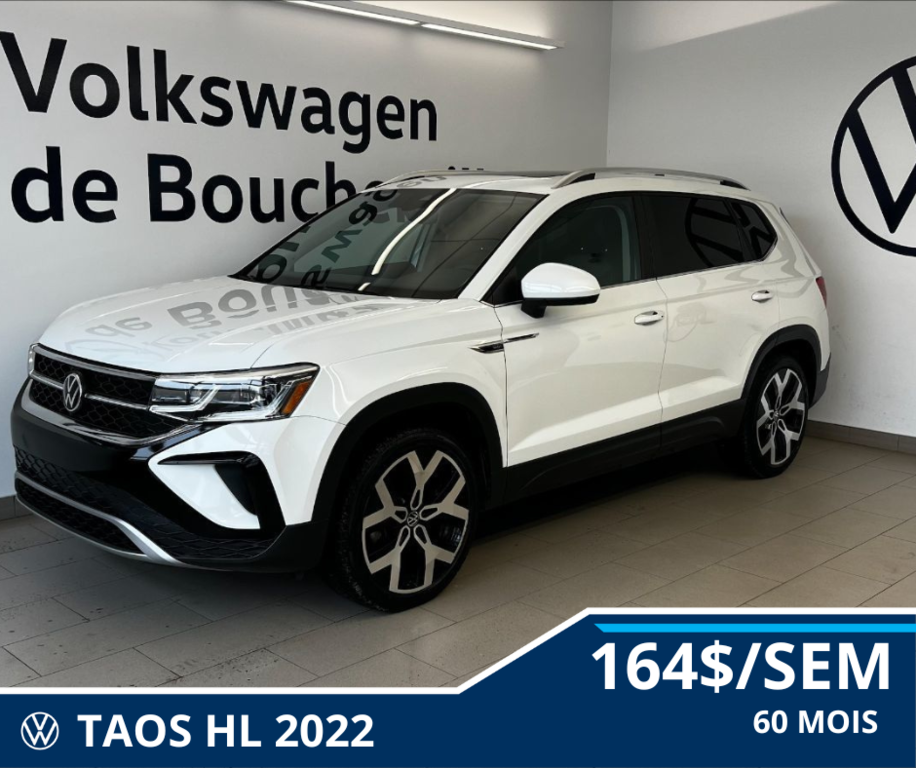 Volkswagen Taos HIGHLINE 2022 à Boucherville, Québec - 1 - w1024h768px