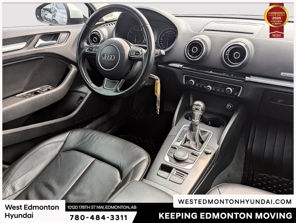 2016 Audi A3 2.0T Komfort in Edmonton, Alberta - 24 - w1024h768px