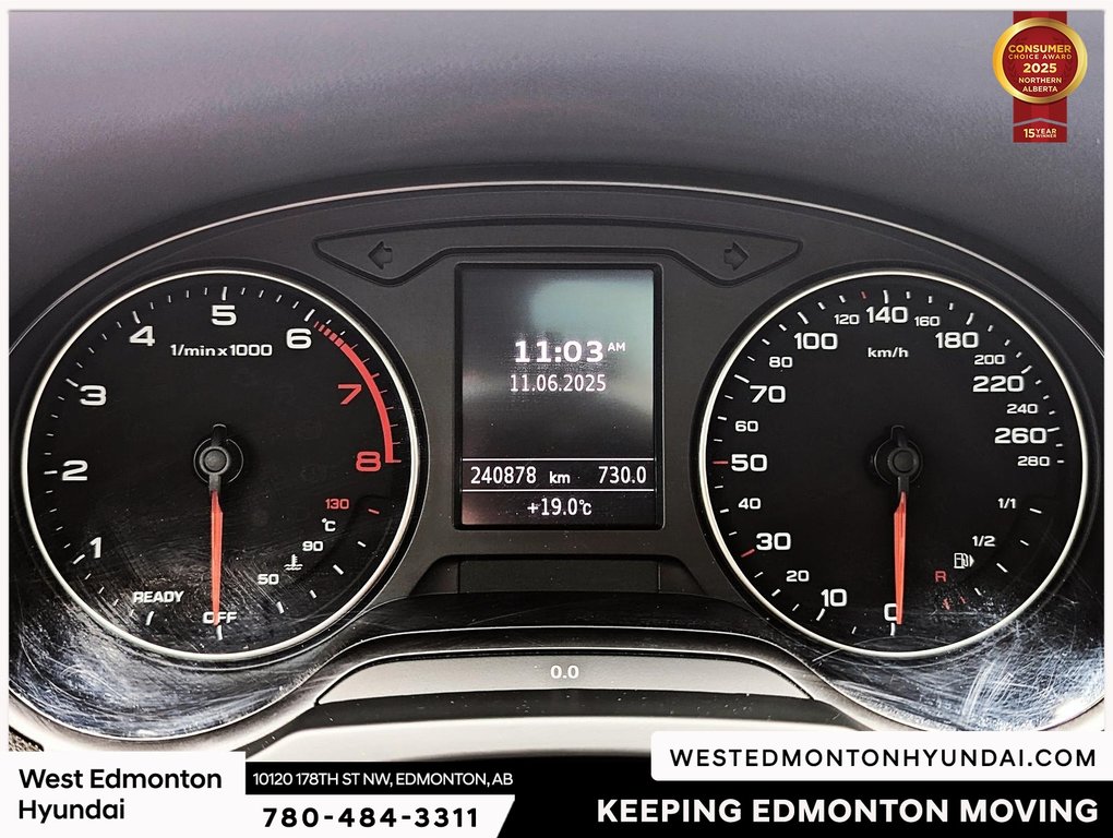 2016 Audi A3 2.0T Komfort in Edmonton, Alberta - 12 - w1024h768px