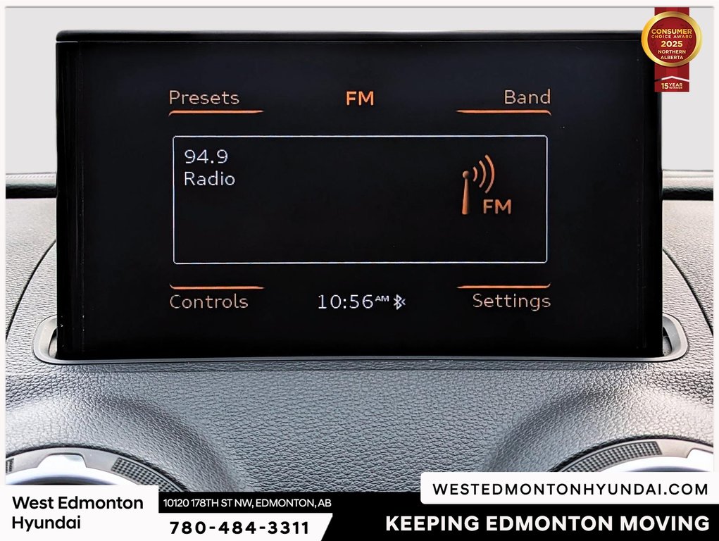 2016 Audi A3 2.0T Komfort in Edmonton, Alberta - 9 - w1024h768px