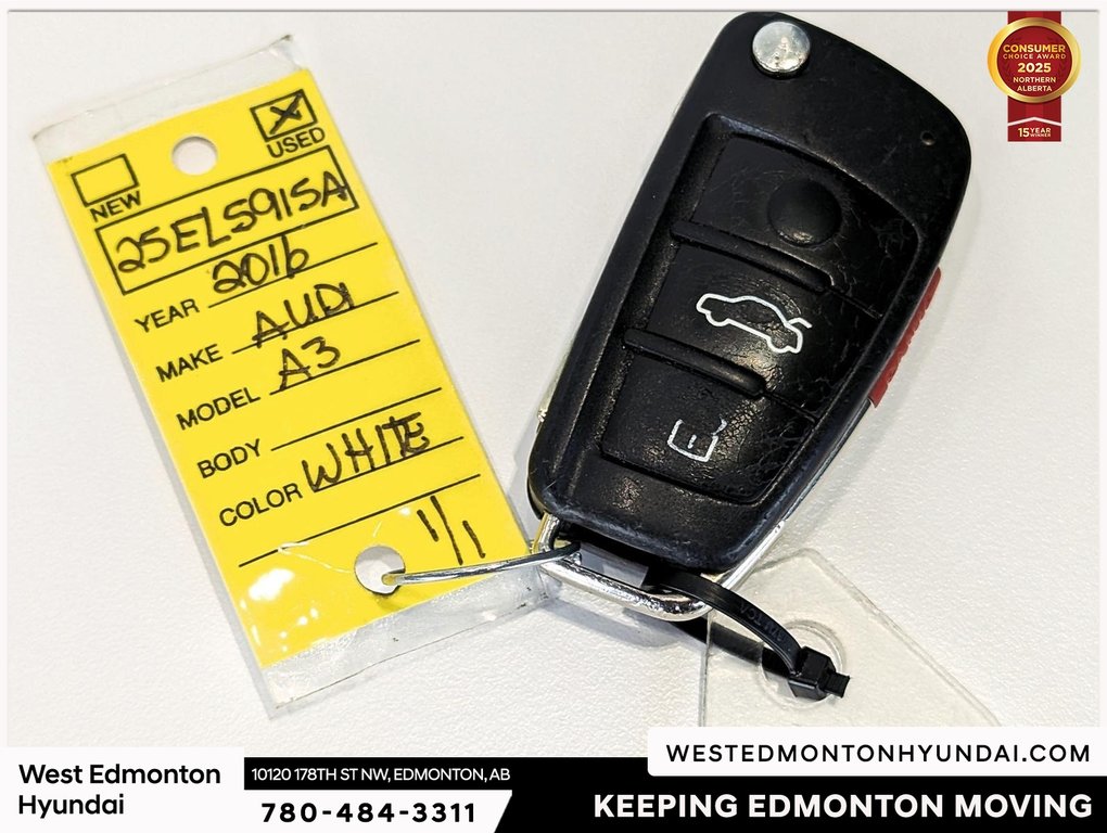 2016 Audi A3 2.0T Komfort in Edmonton, Alberta - 25 - w1024h768px