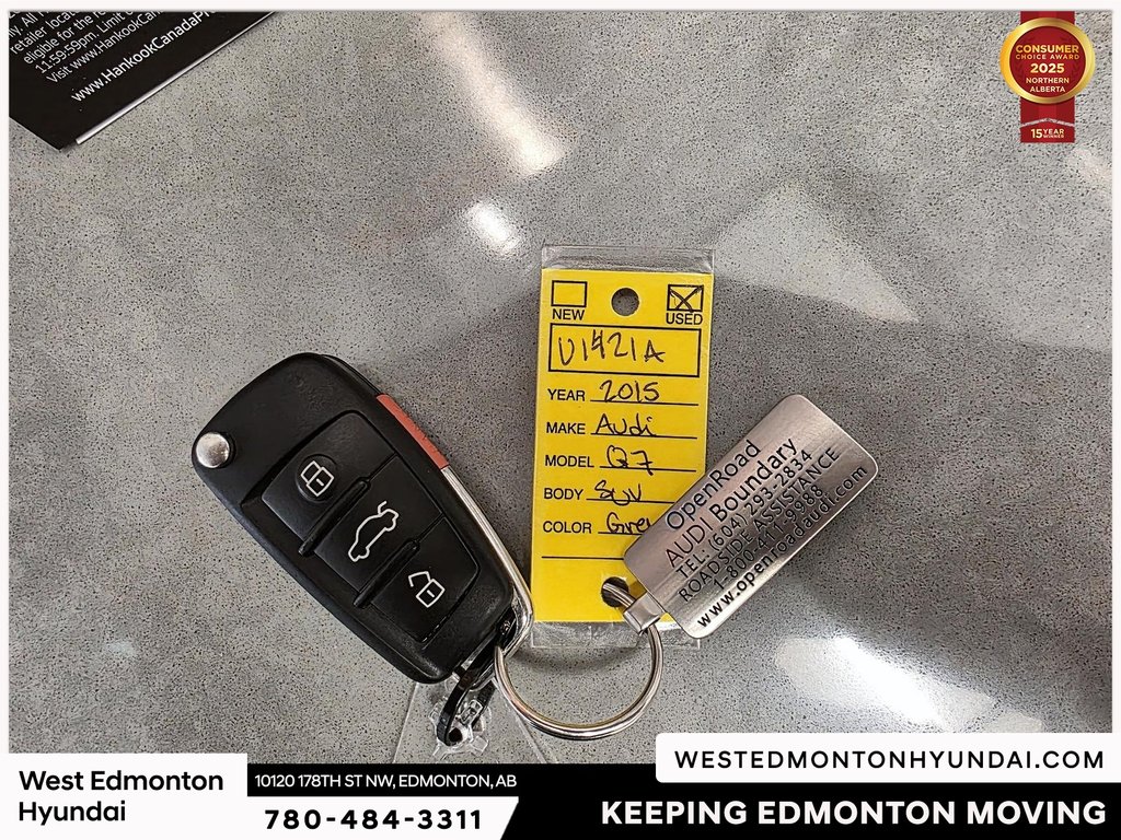 2015 Audi Q7 3.0 in Edmonton, Alberta - 26 - w1024h768px