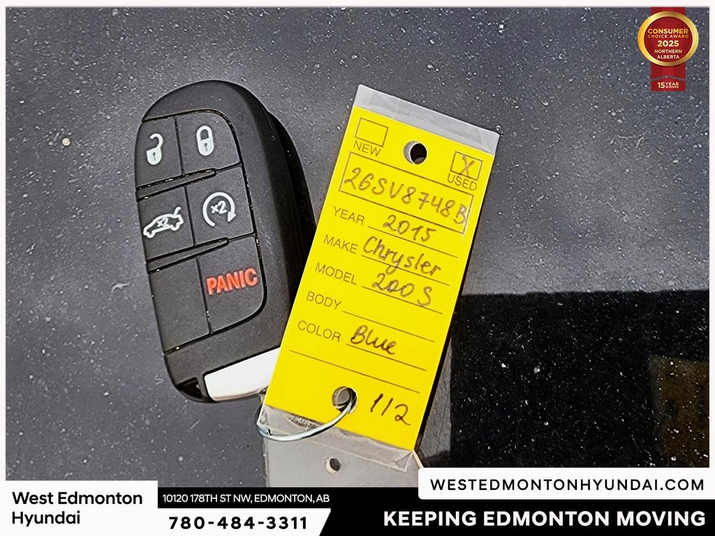 2015 Chrysler 200 S in Edmonton, Alberta - 8 - w1024h768px
