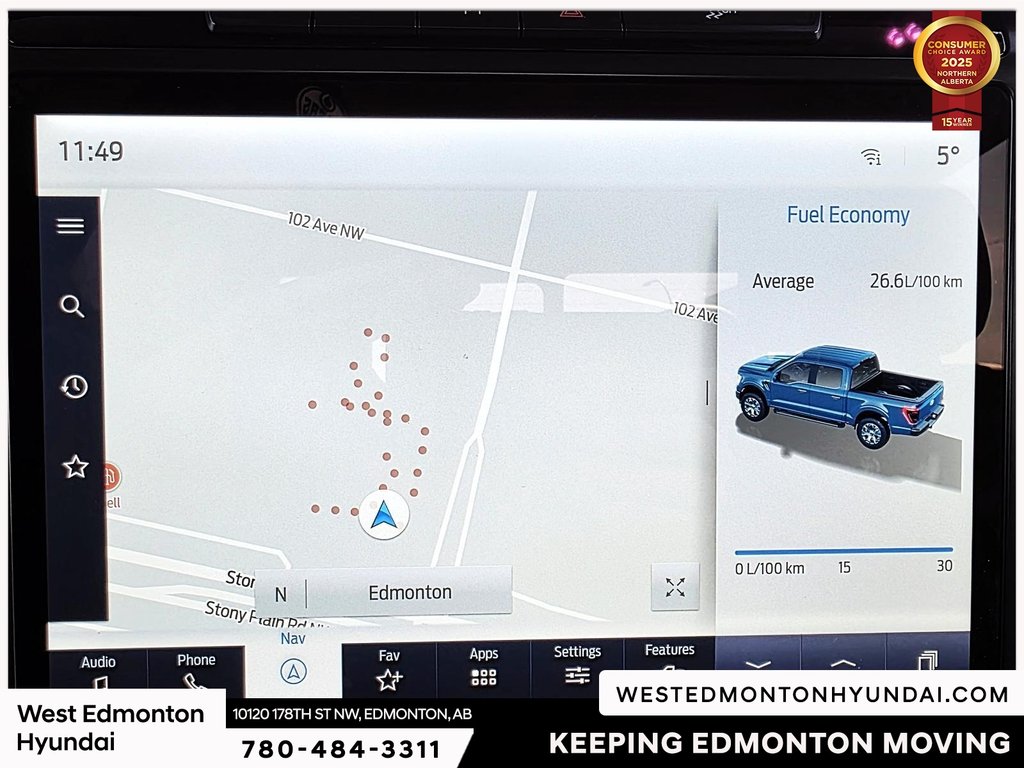 2021 Ford F-150 Lariat in Edmonton, Alberta - 17 - w1024h768px