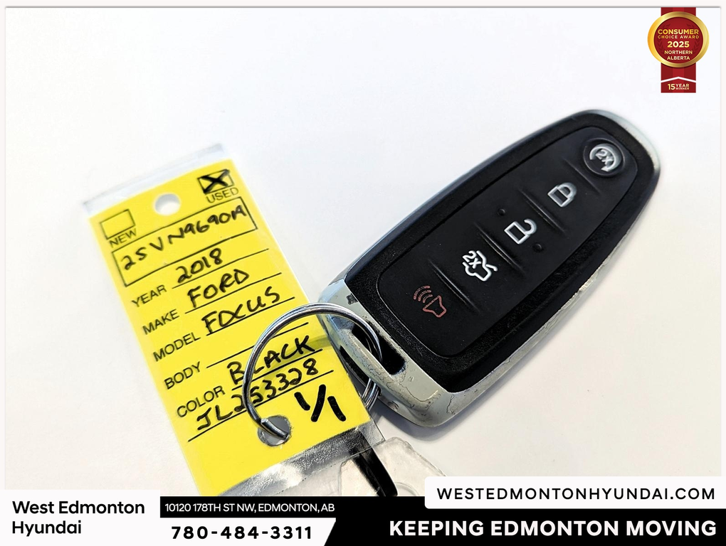 2018 Ford Focus Titanium in Edmonton, Alberta - 25 - w1024h768px