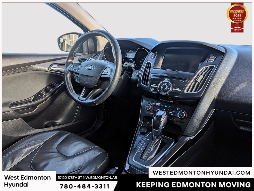 2018 Ford Focus Titanium in Edmonton, Alberta - 6 - w1024h768px