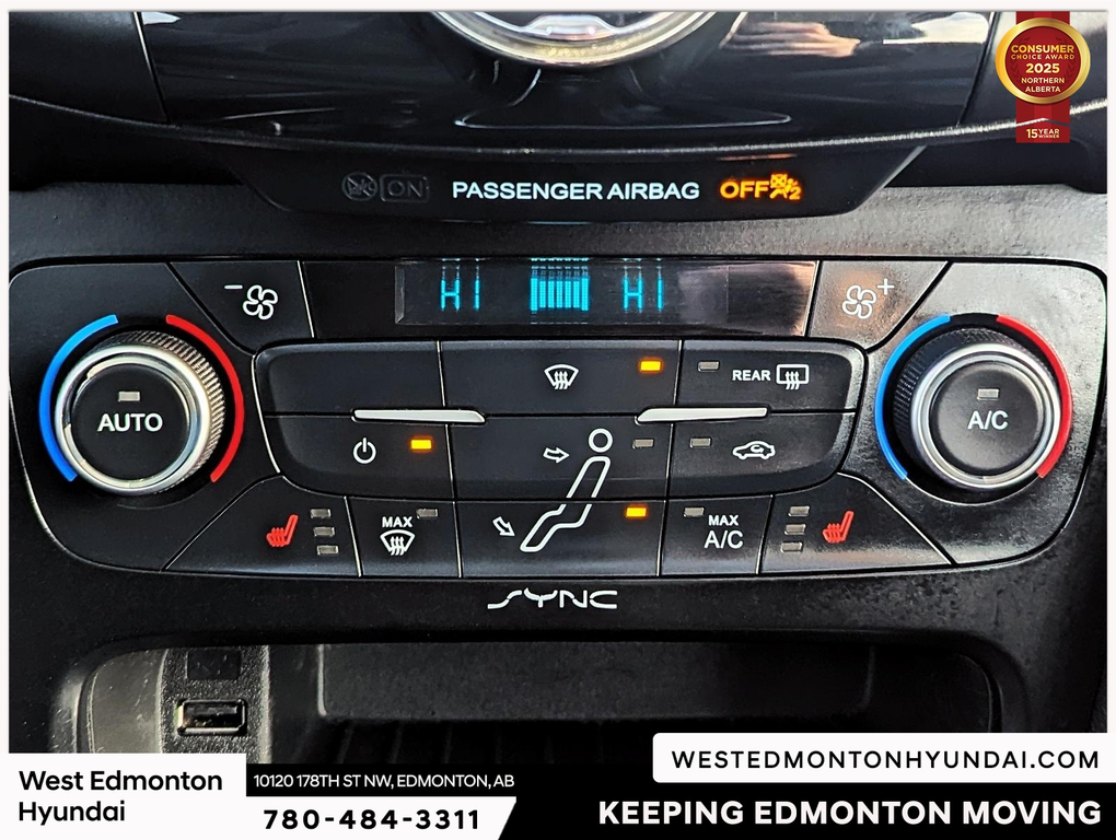 2018 Ford Focus Titanium in Edmonton, Alberta - 14 - w1024h768px