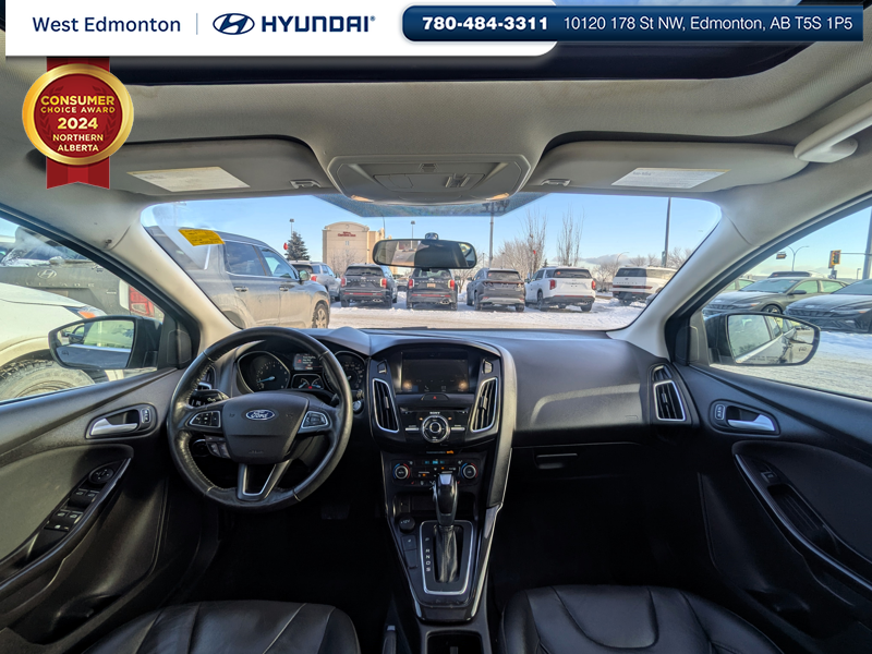 2018 Ford Focus Titanium in Edmonton, Alberta - 12 - w1024h768px