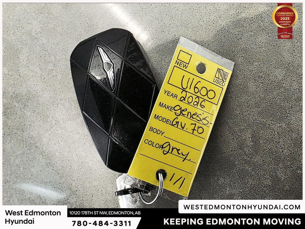 2026 GENESIS GV70 2.5T Advanced in Edmonton, Alberta - 23 - w1024h768px