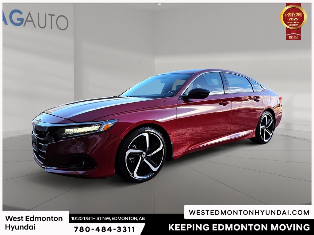 2021 Honda Accord Sport in Edmonton, Alberta - 4 - w1024h768px