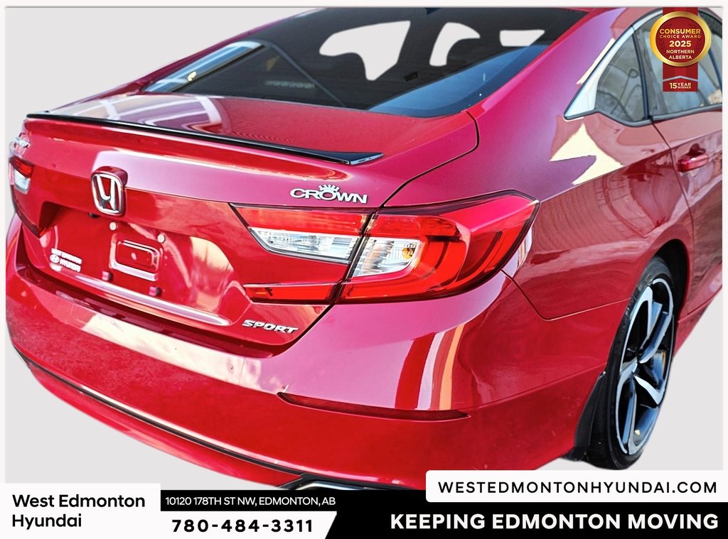2021 Honda Accord Sport in Edmonton, Alberta - 9 - w1024h768px