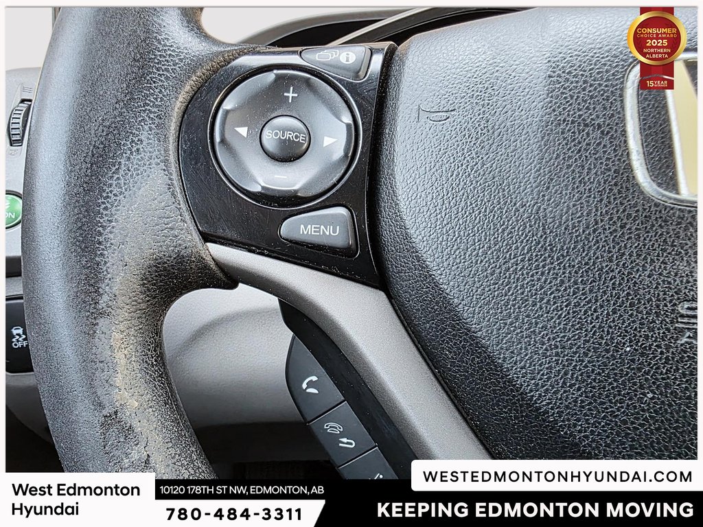 2012 Honda Civic LX in Edmonton, Alberta - 14 - w1024h768px