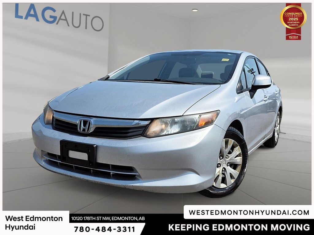 2012 Honda Civic LX in Edmonton, Alberta - 1 - w1024h768px