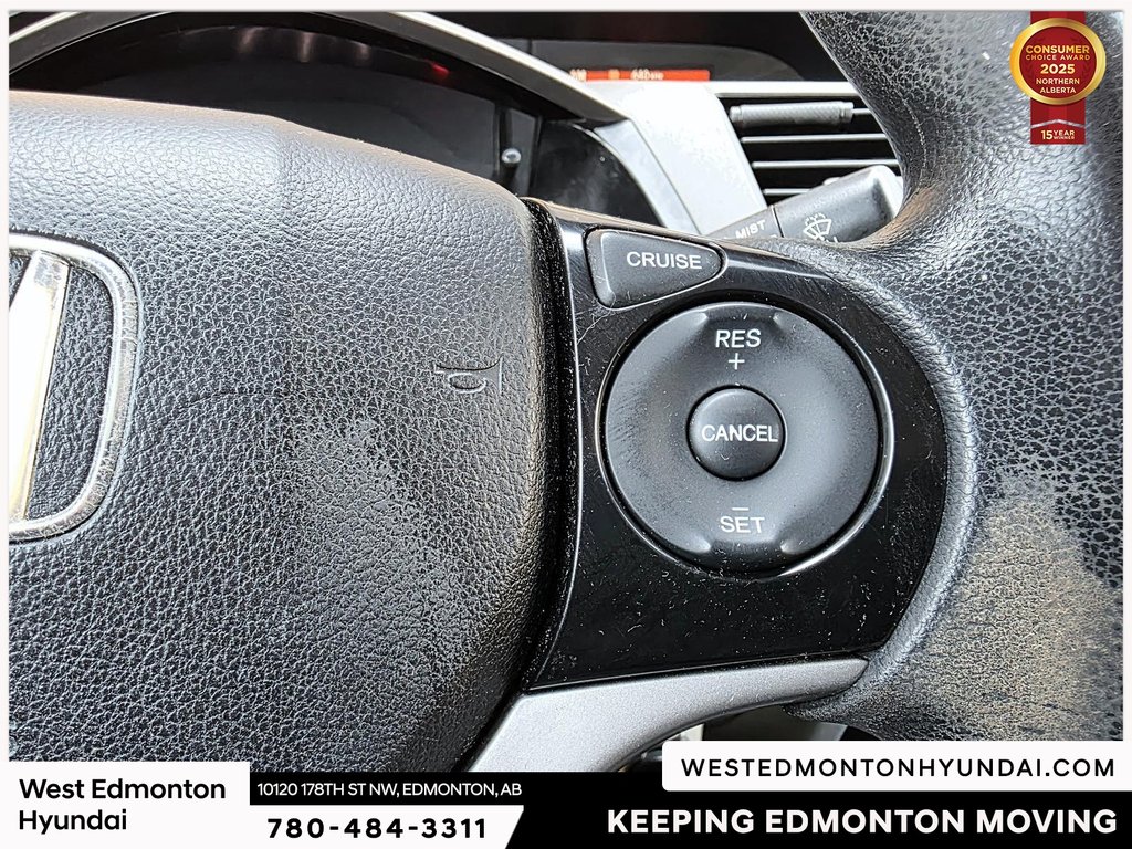 2012 Honda Civic LX in Edmonton, Alberta - 15 - w1024h768px