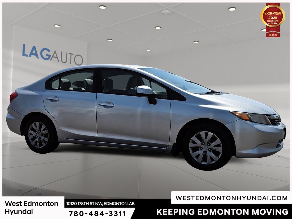 2012 Honda Civic LX in Edmonton, Alberta - 11 - w1024h768px