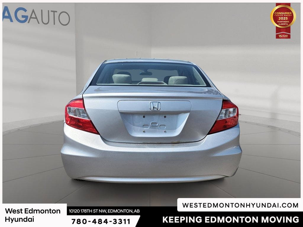 2012 Honda Civic LX in Edmonton, Alberta - 7 - w1024h768px