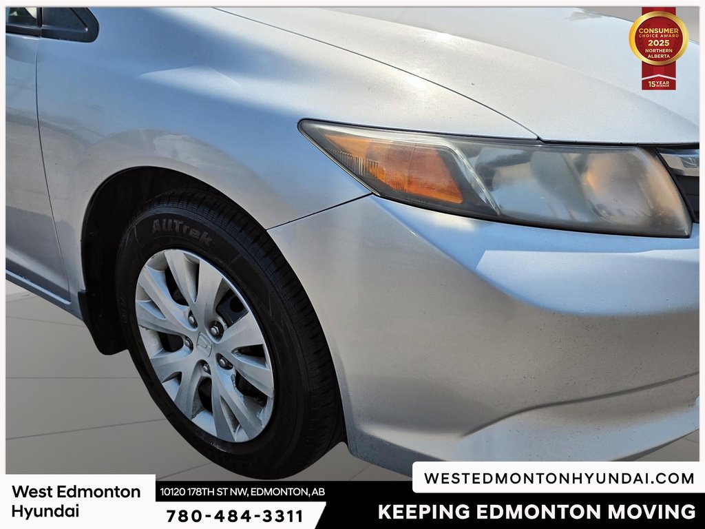 2012 Honda Civic LX in Edmonton, Alberta - 12 - w1024h768px