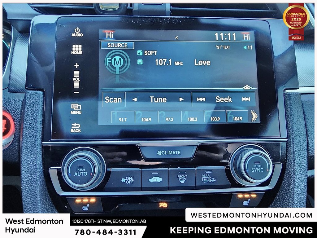 2017 Honda Civic EX in Edmonton, Alberta - 22 - w1024h768px