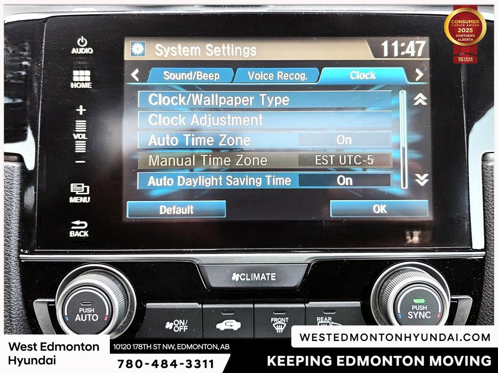 2017 Honda Civic Touring in Edmonton, Alberta - 27 - w1024h768px