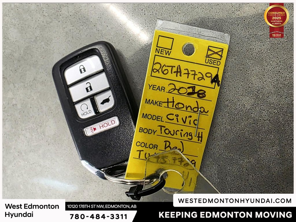 2018 Honda Civic Sport Touring in Edmonton, Alberta - 26 - w1024h768px