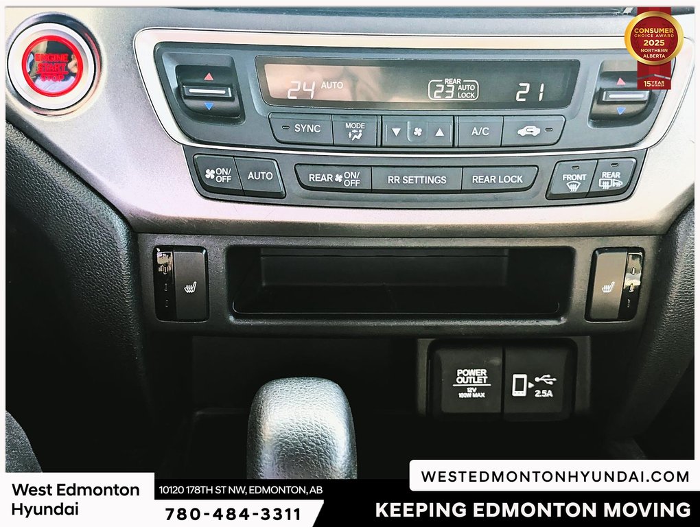 2020 Honda Pilot LX in Edmonton, Alberta - 10 - w1024h768px