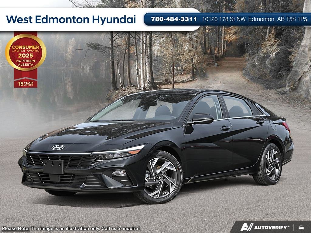 2025 Hyundai Elantra Hybrid Luxury Two-Tone Interior in Edmonton, Alberta - 1 - w1024h768px