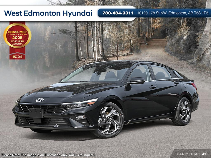 2025 Hyundai Elantra Luxury in Edmonton, Alberta - 1 - w1024h768px