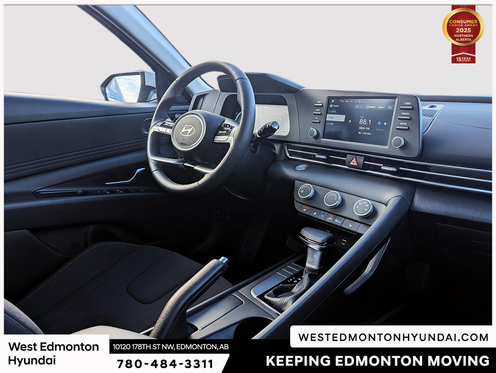 2025 Hyundai Elantra Preferred in Edmonton, Alberta - 11 - w1024h768px