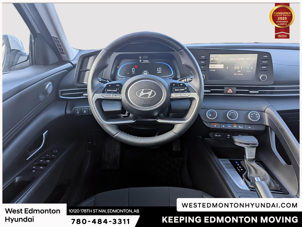 2025 Hyundai Elantra Preferred in Edmonton, Alberta - 12 - w1024h768px