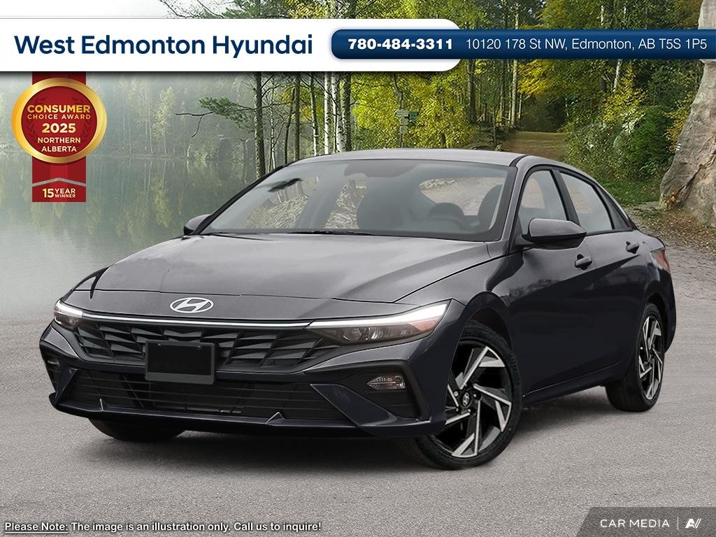 2025 Hyundai Elantra Preferred with Tech Pkg in Edmonton, Alberta - 1 - w1024h768px