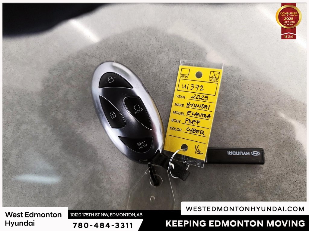 2025 Hyundai Elantra Preferred in Edmonton, Alberta - 14 - w1024h768px