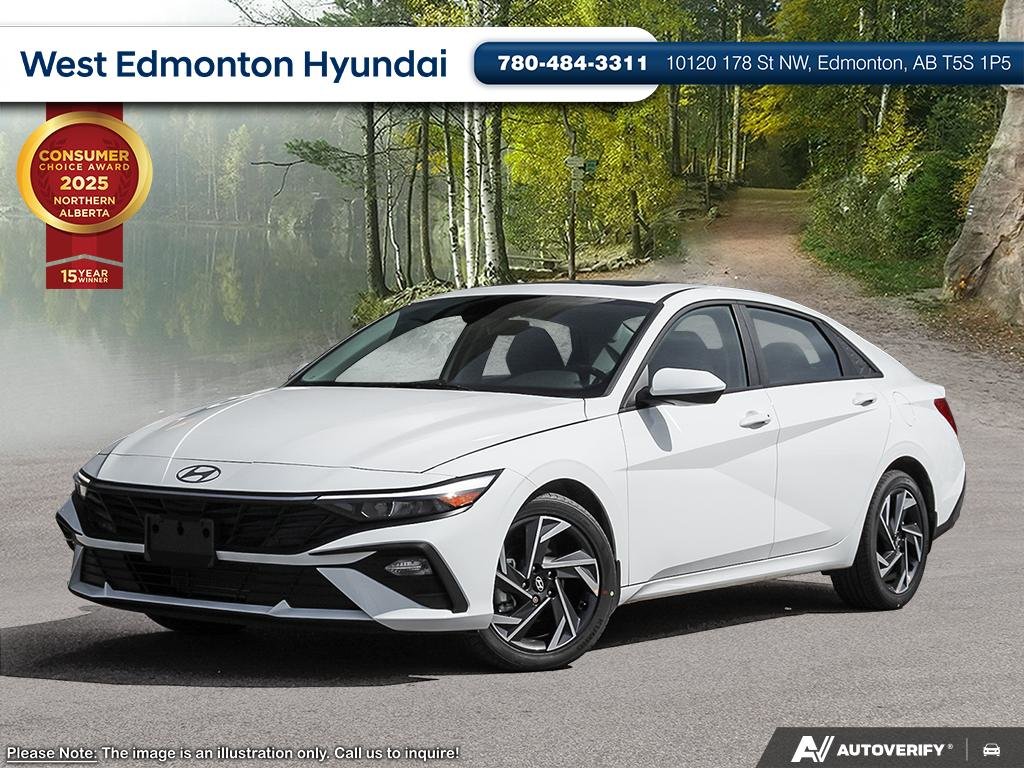2026 Hyundai Elantra Preferred with Tech Pkg in Edmonton, Alberta - 1 - w1024h768px