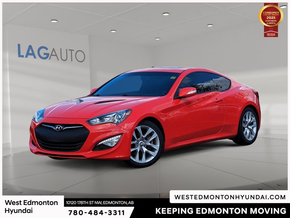 2016 Hyundai Genesis Coupe 3.8 in Edmonton, Alberta - 1 - w1024h768px