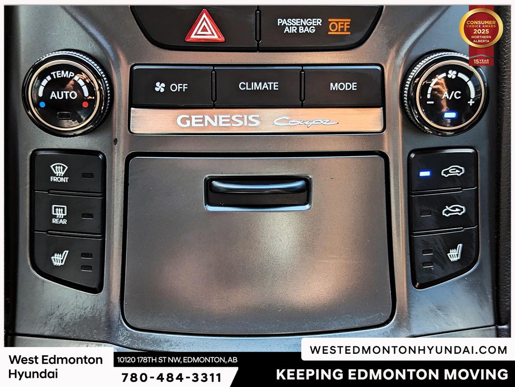 2016 Hyundai Genesis Coupe 3.8 in Edmonton, Alberta - 12 - w1024h768px