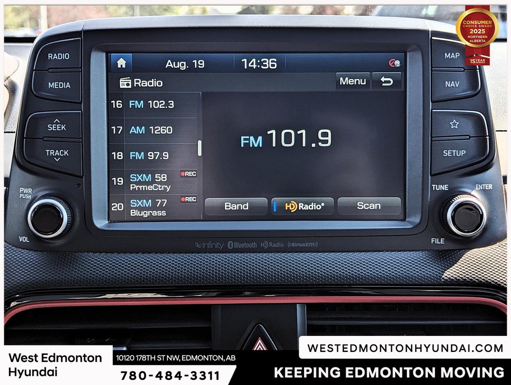 2019 Hyundai Kona 1.6T Ultimate in Edmonton, Alberta - 10 - w1024h768px